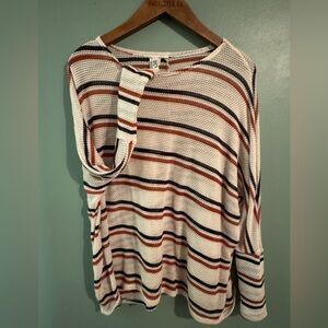 Hollister Multicolor Striped Cardigan